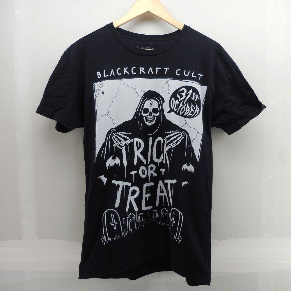 Blackcraft Cult Mens Shirt Black M Trick Or Treat Goth Emo Grunge Rock Halloween